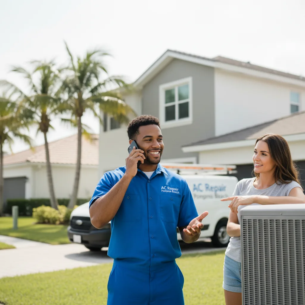 AC Repair Pompano Beach customer support in Hope